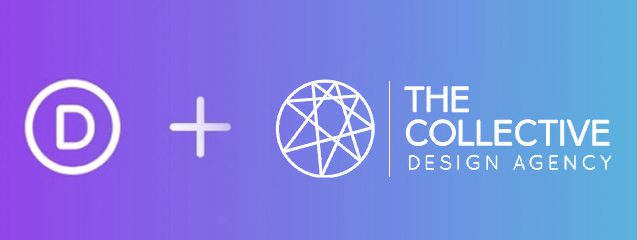 the divi logo plus The collective logo