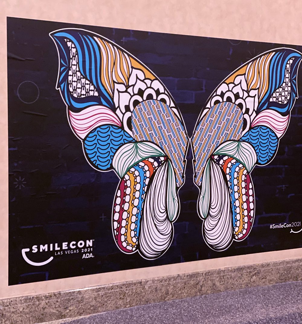 image of the real winged mural for SmileCon